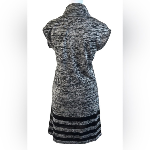 Candie's Black and Gray Cowl Neck Sweater - Picture 3 of 5